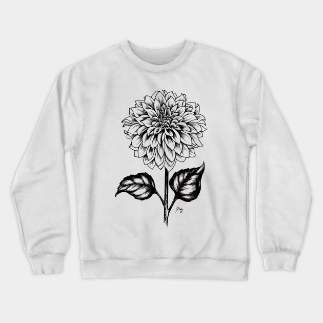 Dahlia Crewneck Sweatshirt by Akbaly